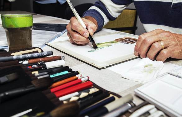 Fred. Olsen Cruise Lines, Balmoral, The Olsen Art Studio 1.jpg